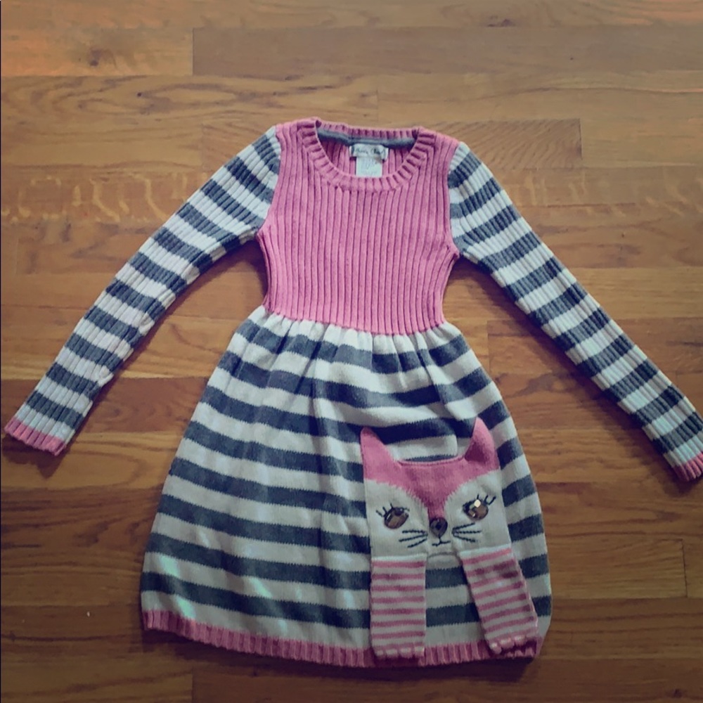 Girls sweater dress